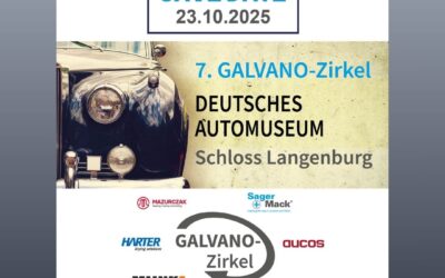7. GALVANO-Zirkel am 23.10.2025   Wir sind dabei! Jetzt noch anmelden!