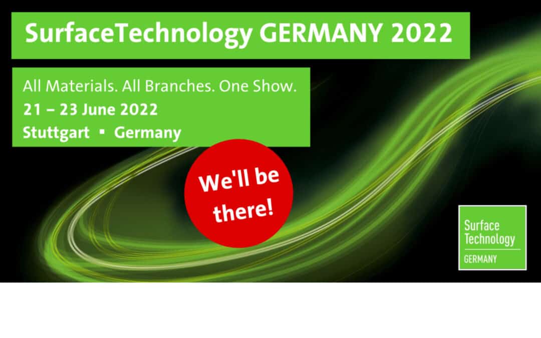 Meet us at SurfaceTechnology Germany 2022